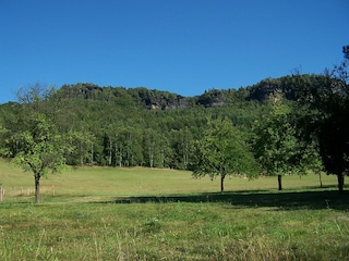 Blick zum kleinen Zschirnstein