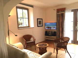 Apartment Volkach Living Room 28