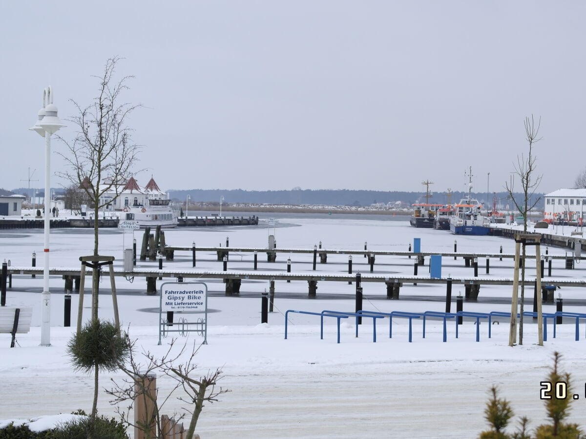 Blick in den Hafen