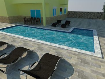 Ferienwohnung Korcula mit Pool