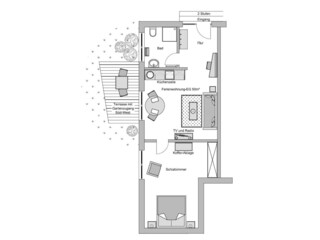 Ferienwohnung Oberuhldingen Grundriss 34
