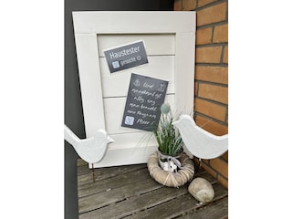 Holiday Home Nordseejuwel garden decoration