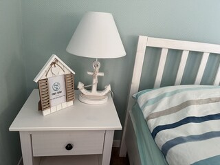 Holiday Home Nordseejuwel sleeping room detail