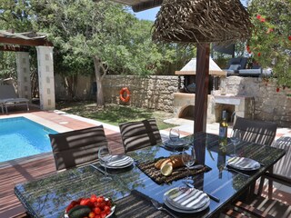 Sitzgelegenheit vor der Küche