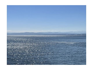 Bodensee mit Blick auf die Berge