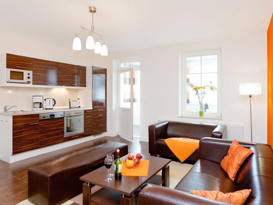 ferienwohnung bernstein in der"villa meeresgold Küchenzeile Im Wohnraum ~ ferienwohnung bernstein in der"villa meeresgold