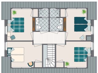 Casa per le vacanze Noordwijk Pianta del piano 18