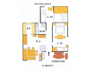 Vakantiehuis Seewalchen am Attersee Grondplan 35