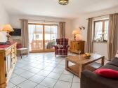 Living room with tiles