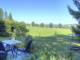 Blick von der Terrasse