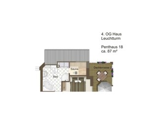 Apartamento de vacaciones Großenbrode Plano de planta 26