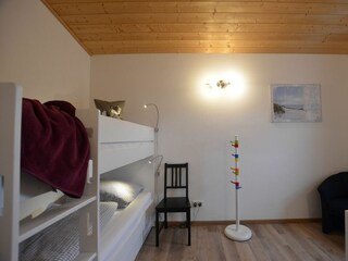 Schlafzimmer im Erdgeschoss