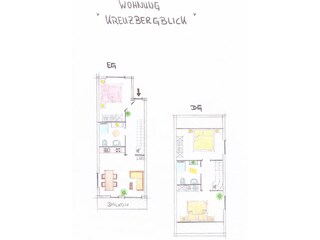 Ferienwohnung Wildflecken Grundriss 12