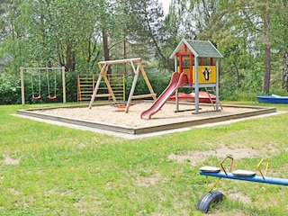 Der Kinderspielplatz im Ferienpark Lenzer Höh.