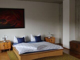 Schlafzimmer 1.Stock, 3 Betten