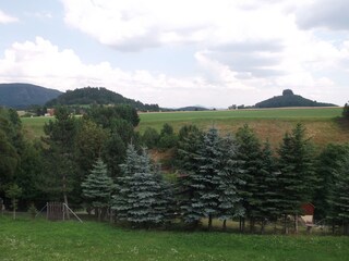 Blick von der Wohnung zum Zirkelstein und Kaiserkrone