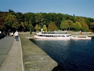 Schiffsanleger in Günne