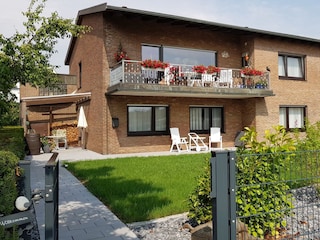 rullstuhlgerechter Eingang zur Fewo