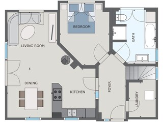 Ferienhaus Bodstedt Grundriss 43