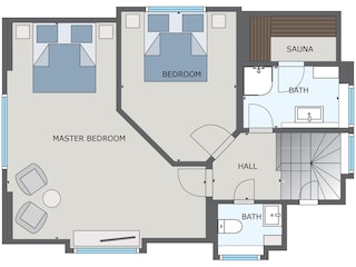 Ferienhaus Bodstedt Grundriss 44