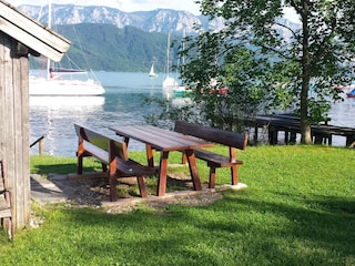 Unser idyllischer Badeplatz