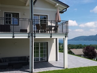 Nehmen Sie Platz auf den großzügigen Terrassen,