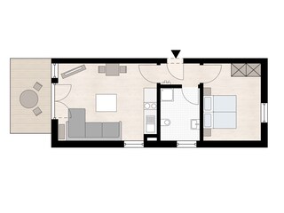 Ferienwohnung St. Peter-Ording Grundriss 22