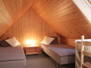 Schlafzimmer 1 mit 2 Einzelbetten