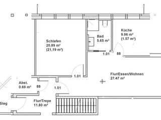 Appartamento per vacanze Wunstorf Pianta del piano 12