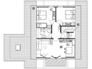 Ferienwohnung Badia Grundriss 21