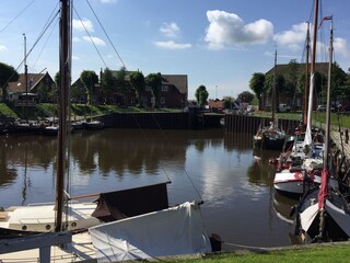 Alter Hafen im Ortskern