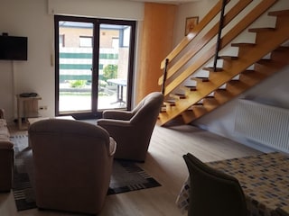 Zugang zum Obergeschoss