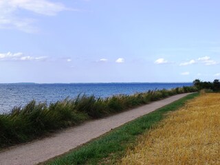 Rad- und Wanderwege am Meer