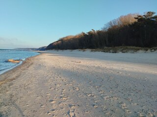 Strand im Winter