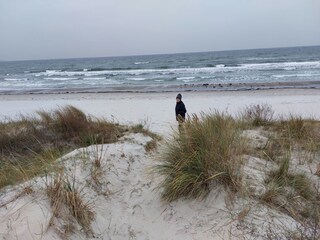 Strand im Herbst