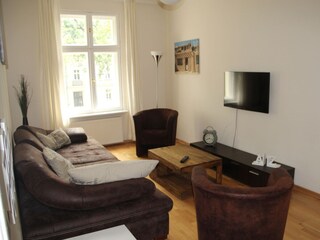 Wohnzimmer mit TV