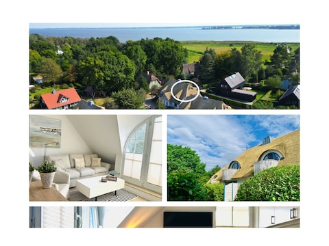 Ferienwohnung Schwalbe unter Reet, Idyllisch, am Wasser, 2 SZ