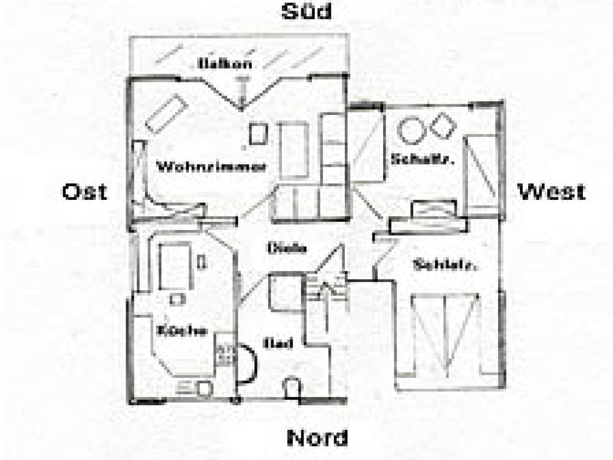 Grundriss "Haus Wilma"