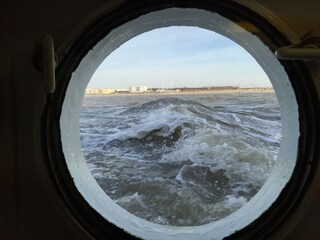 Die Nordsee mit Blick auf Norderney