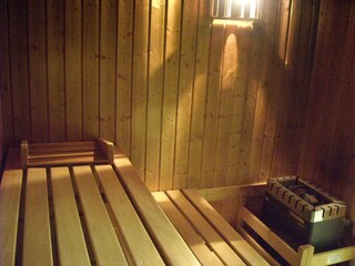 gemeinsame Sauna