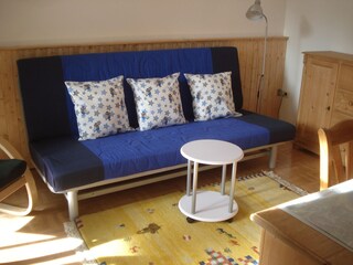 Children's room with sofa bed