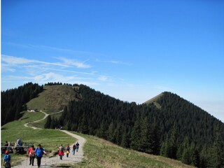 Hiking trail to the Hörnle mountain