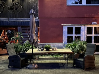 Ein sommerlicher Abendplatz ...