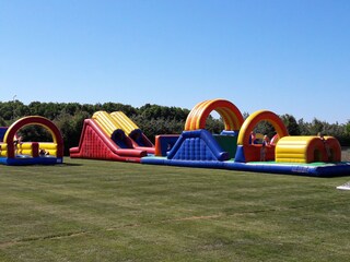 Playground and footballfield