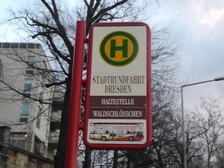 Haltestelle Stadtrundfahrt direkt vor der Haustür