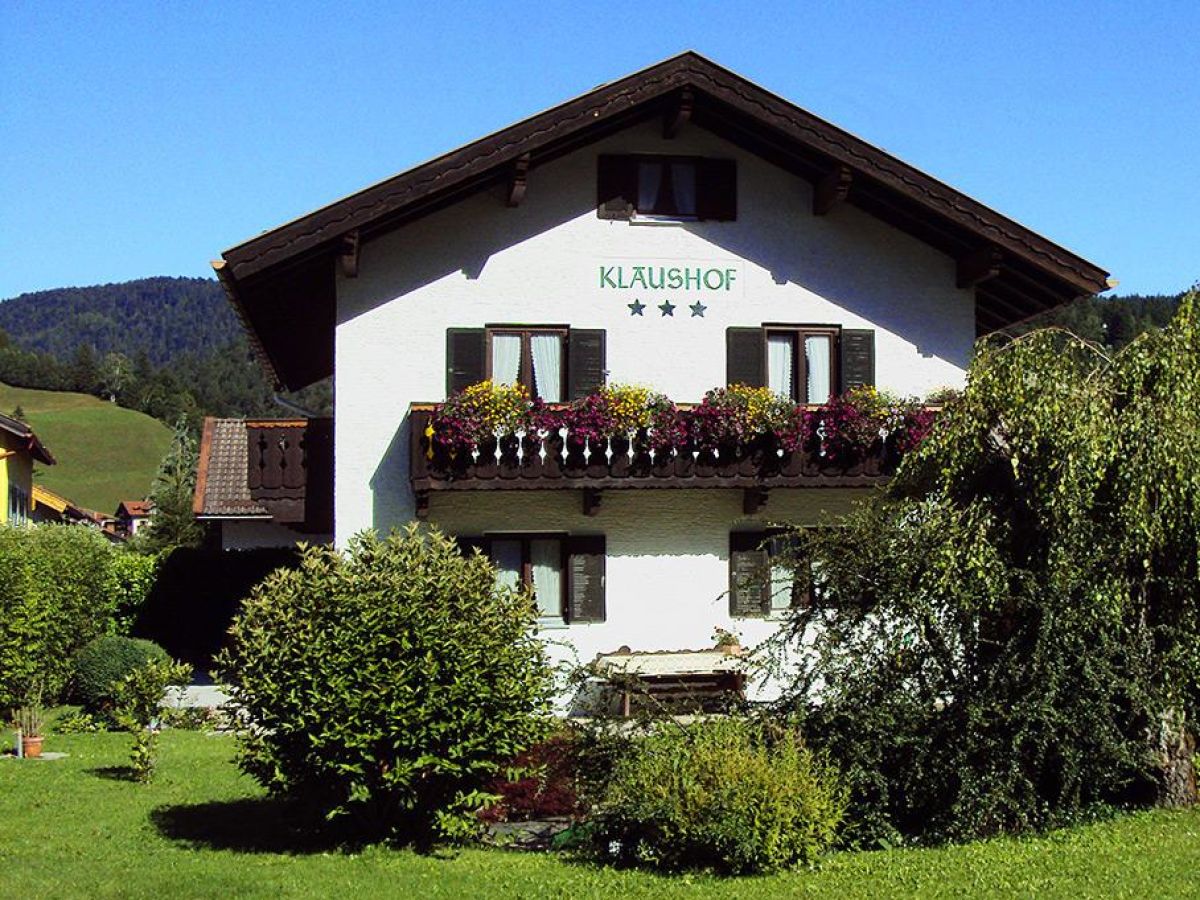 Ferienwohnung Klaushof, Mittenwald, Firma Ferienhaus Klaushof Frau