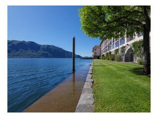 Ca. 250 m lange Gartenanlage mit Seezugang