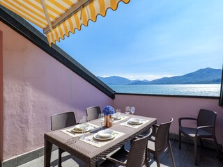 ... gigantischer Sicht auf den See