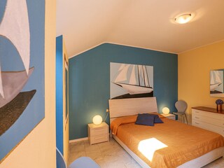 Eines von 2 Schlafzimmern