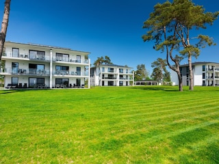 weitflächige Parkanlage